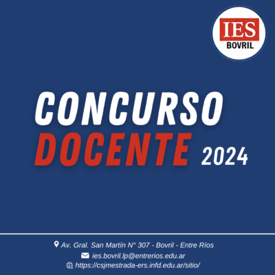 DESCONVOCATORIA CONCURSO DOCENTE N° 42/2024