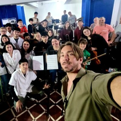 VISITA A LA BANDA DE MÚSICA DE BOVRIL