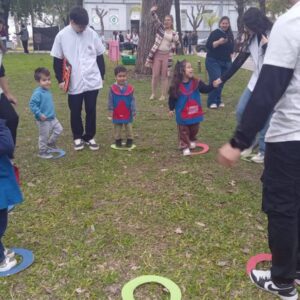 JORNADA LÚDICA EN LA PLAZA CENTRAL DE BOVRIL