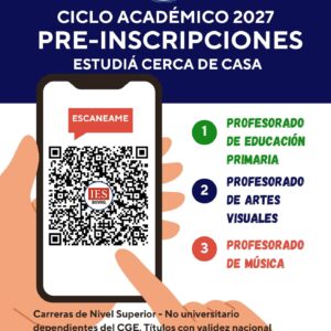 PRE-INSCRIPCIONES 2027